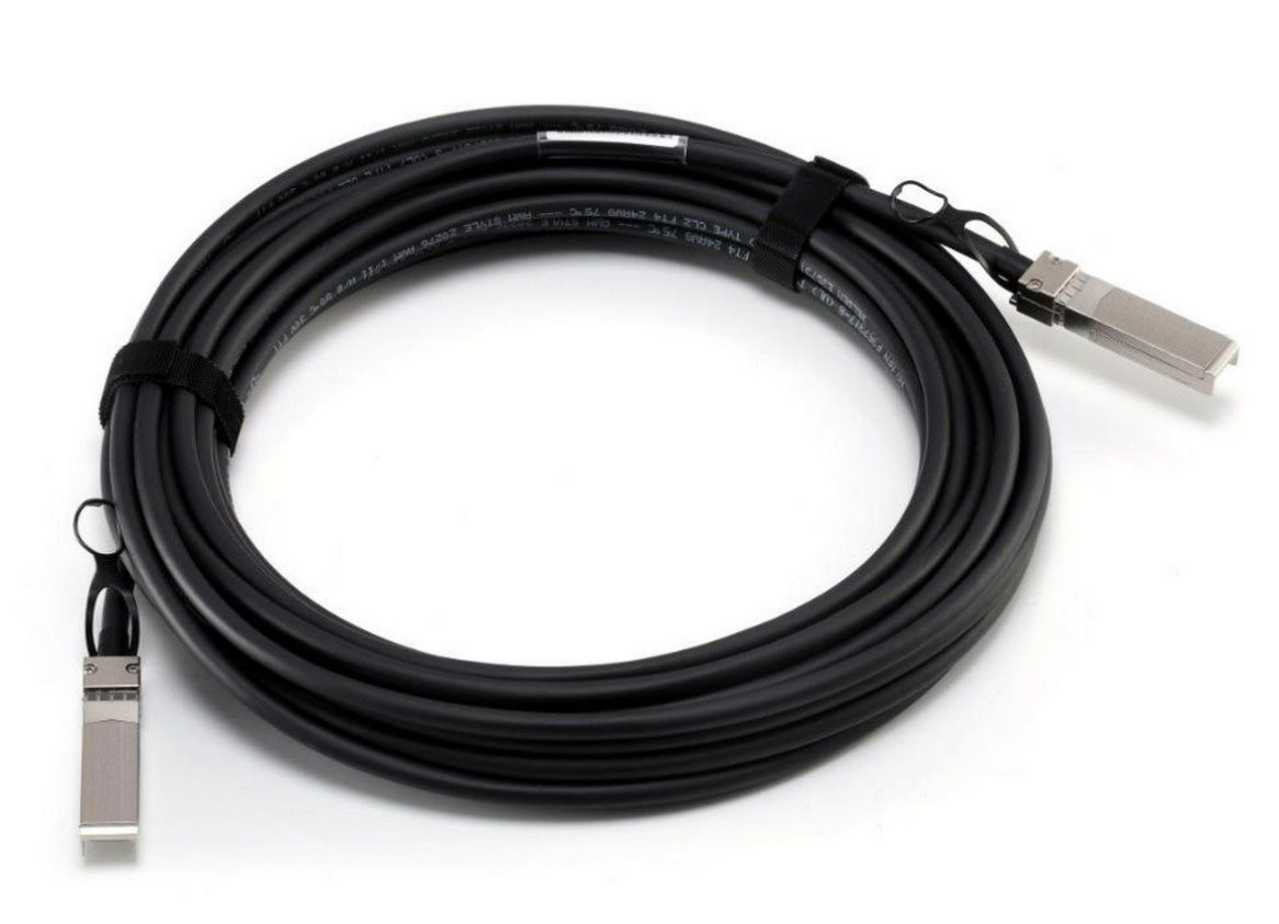 OEM SFP+ pasivní kabel 10Gbps pro lokální propojení dvou aktiv. prvků přes SFP+ sloty, 3m, DELL komp.