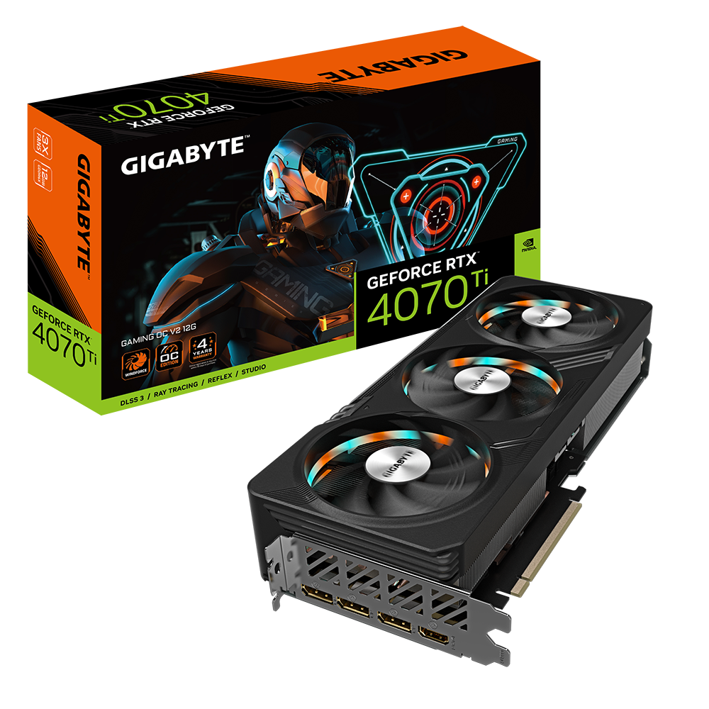 Gigabyte GeForce RTX 4070 Ti GAMING OC V2 12G