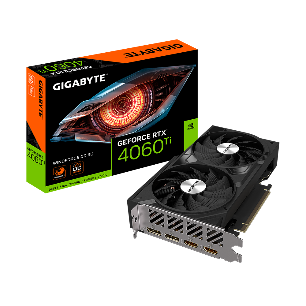 Gigabyte GeForce RTX 4060 Ti WINDFORCE 8G