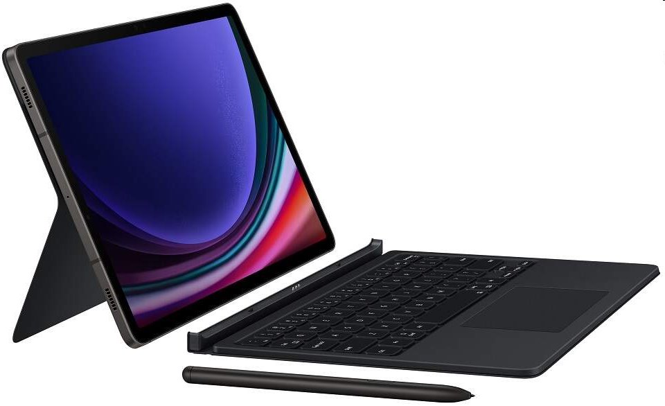 Samsung Ochranný kryt s klávesnicou a touchpadom pre Galaxy Tab S9+/ S9 FE+ Black