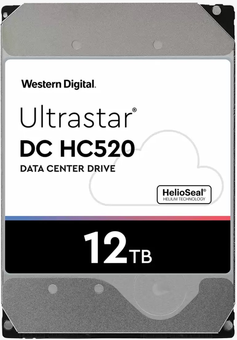 WD Ultrastar DC HC520 12TB SATA ISE