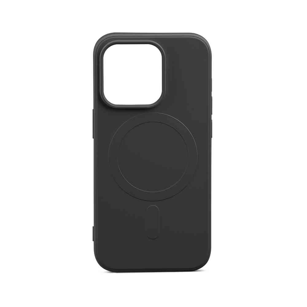 Aiino - Alma Recycled case with magnet for iPhone 15 Pro Max - Black
