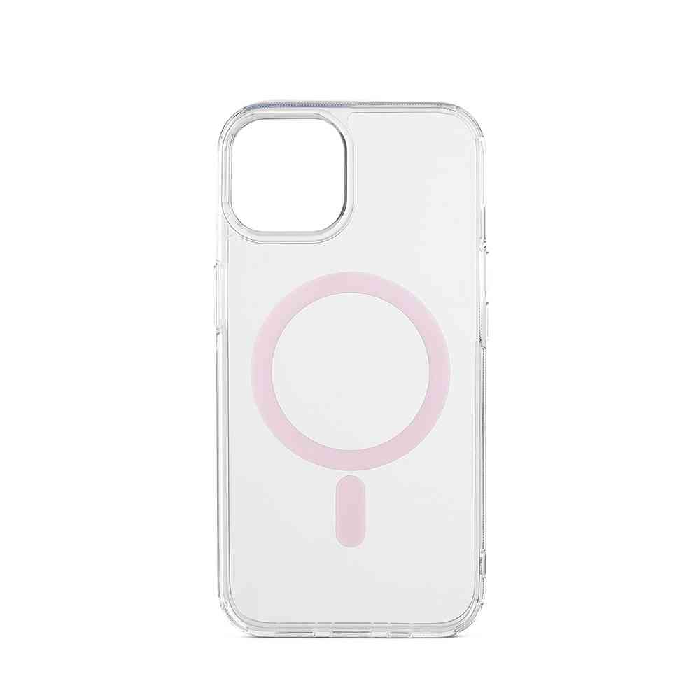 Aiino - Frozen Case with magnet for iPhone 15 - Rose