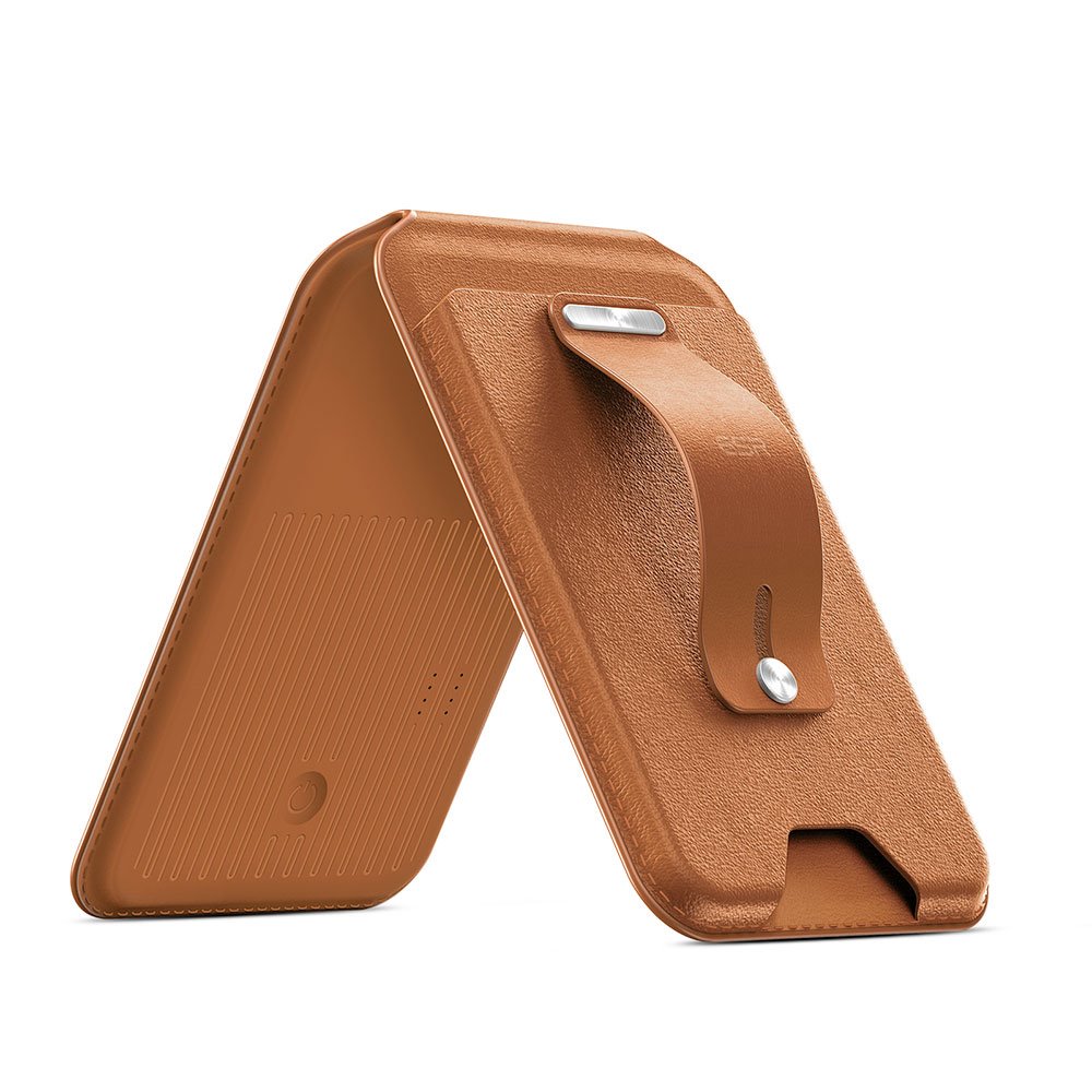 ESR Geo Wallet Stand With Apple Find My Funcionality - Caramel Brown