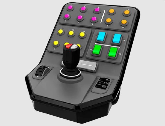 Logitech Panel G Saitek Farm Sim Vehicle Side Panel, WW