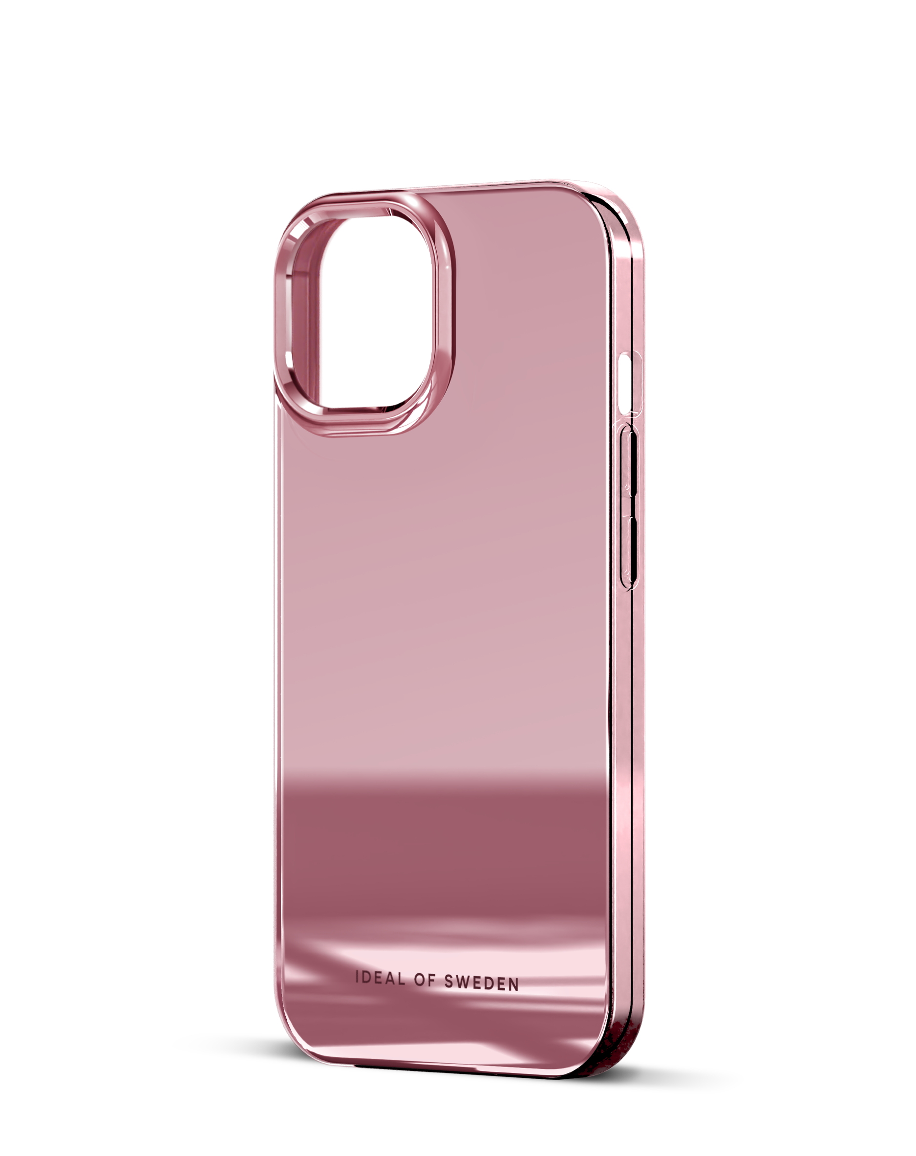 iDeal Fashion Clear Case iPhone 15 Mirror Rose Pink