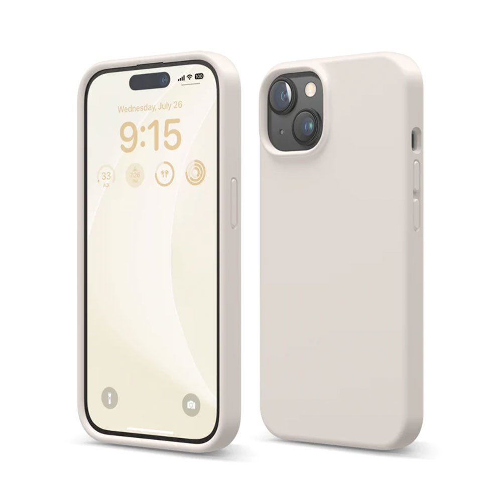 Elago kryt Silicone Case pre iPhone 15 - Stone
