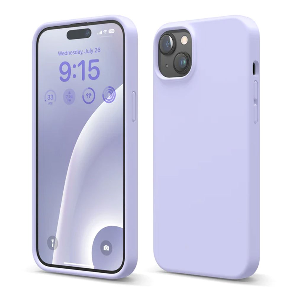 Elago kryt Silicone Case pre iPhone 15 Plus - Purple