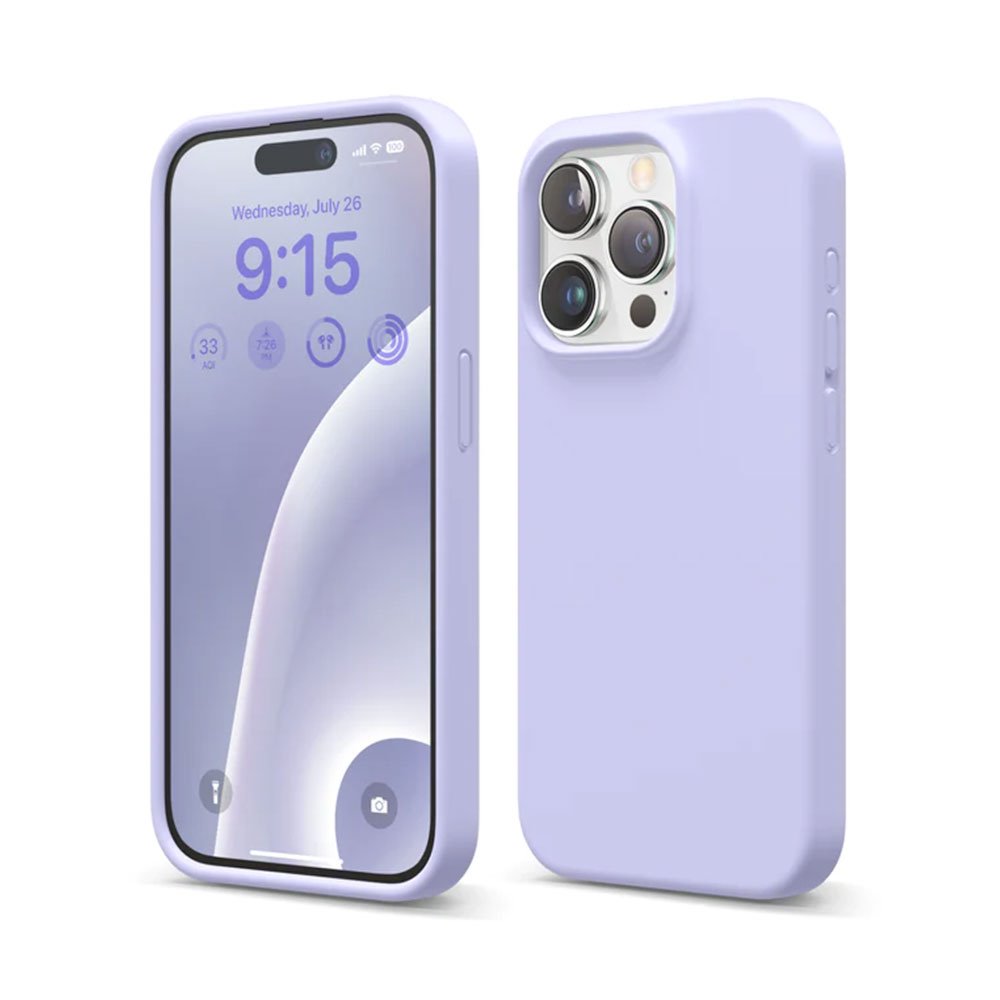 Elago kryt Silicone Case pre iPhone 15 Pro - Purple