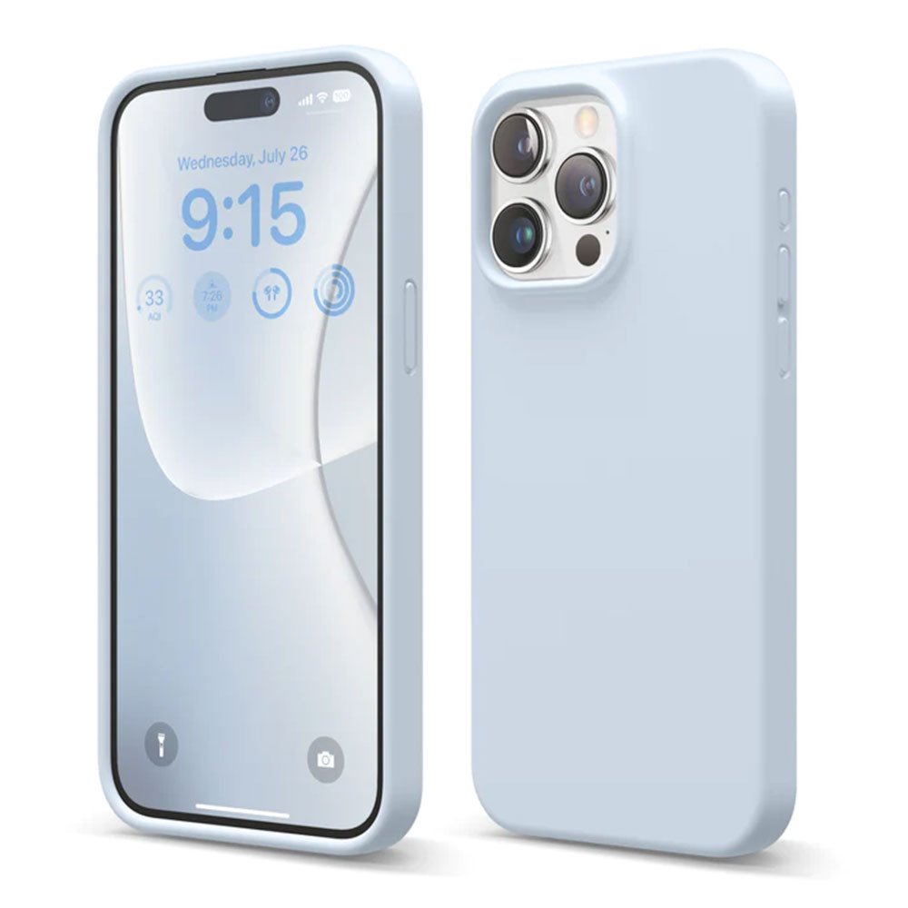 Elago kryt Silicone Case pre iPhone 15 Pro Max - Light Blue
