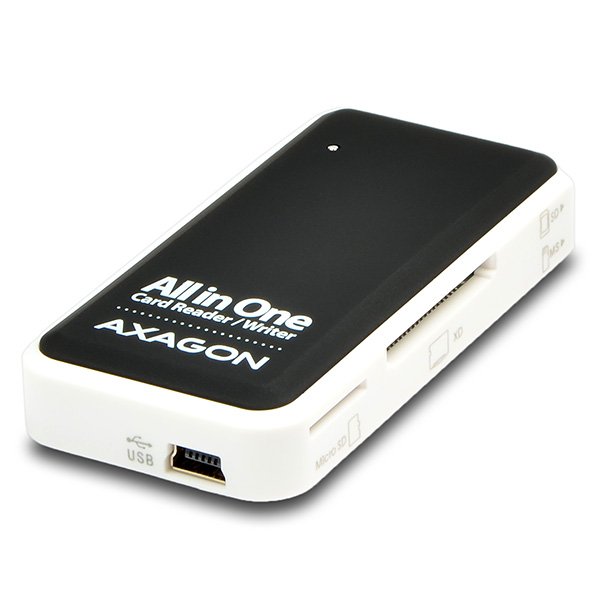 AXAGON CRE-X1 External Mini Card Reader 5-slot ALL-IN-ONE