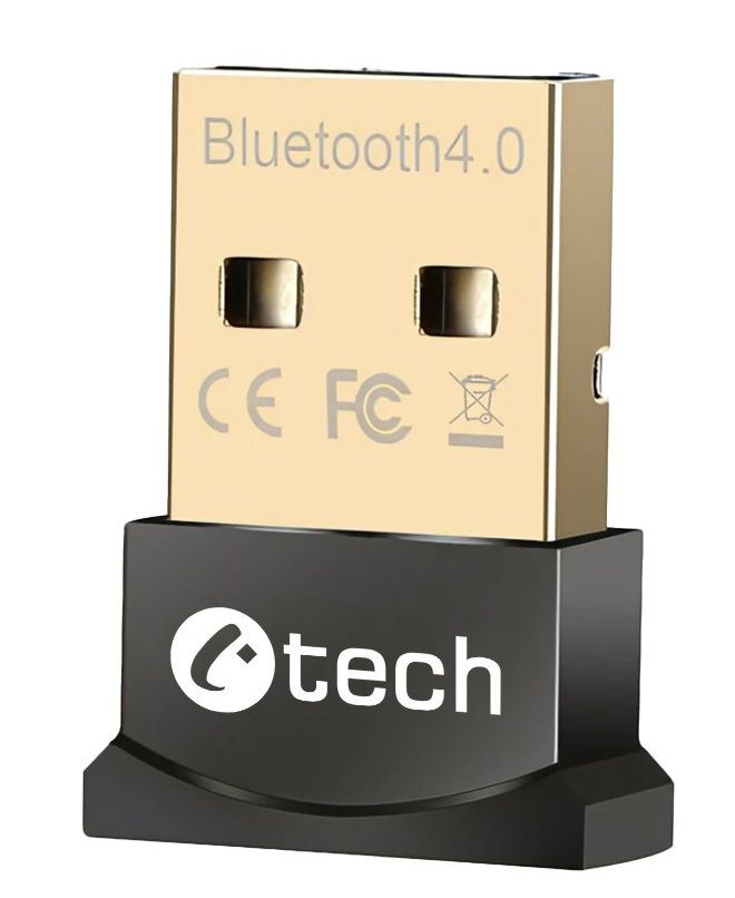 Bluetooth adaptér C-TECH BTD-02, v 4.0, USB mini dongle