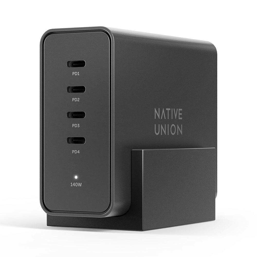 Native Union Fast Desktop PD 3.1 140W Wall Charger – Black