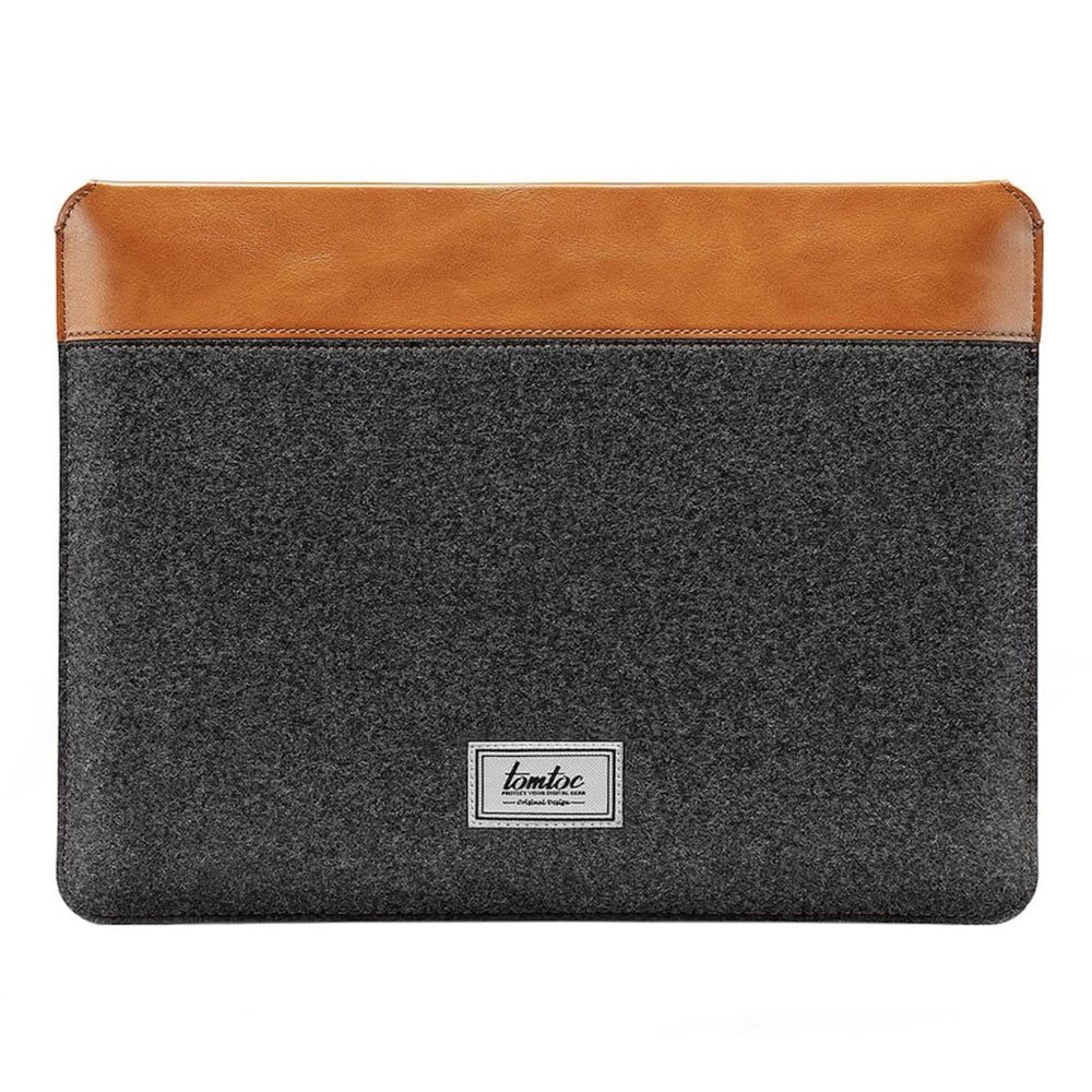 Tomtoc puzdro Felt & PU Leather Case pre Macbook Pro 14