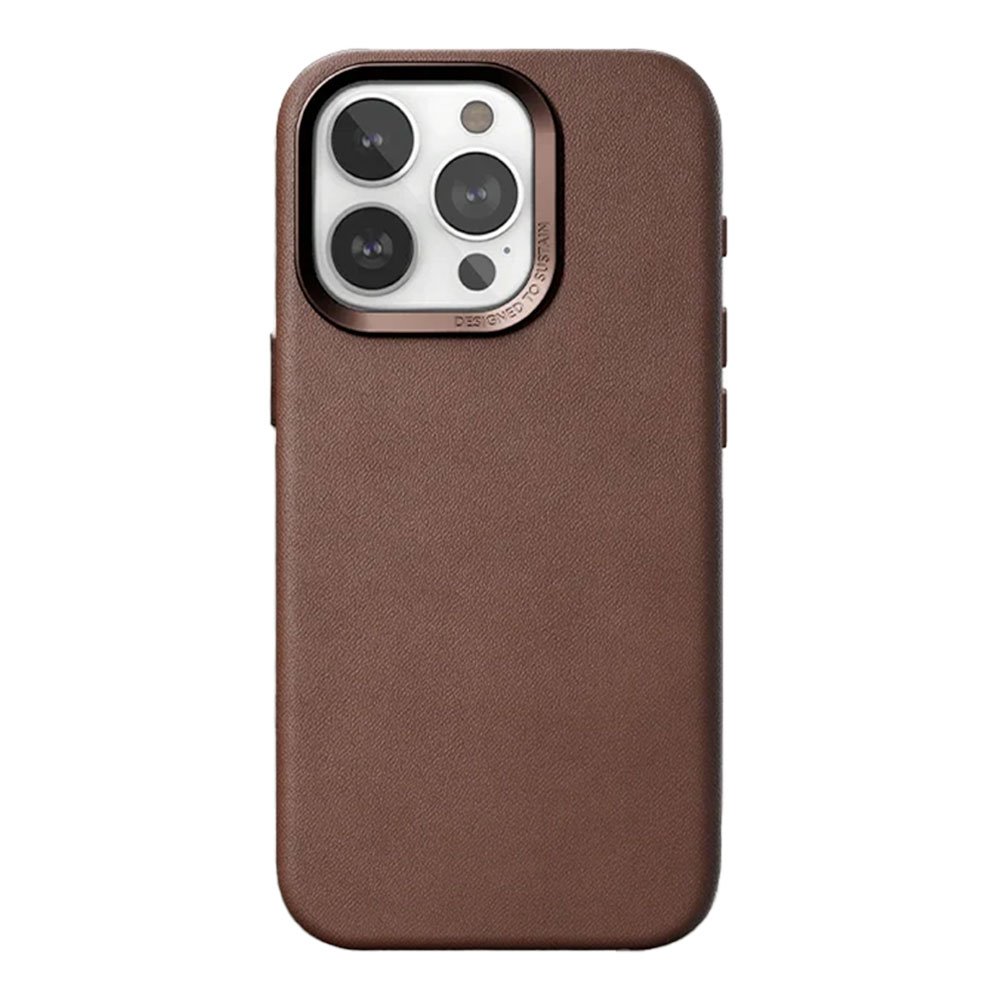 Woodcessories kryt Bio Leather Case MagSafe pre iPhone 15 Pro Max - Brown