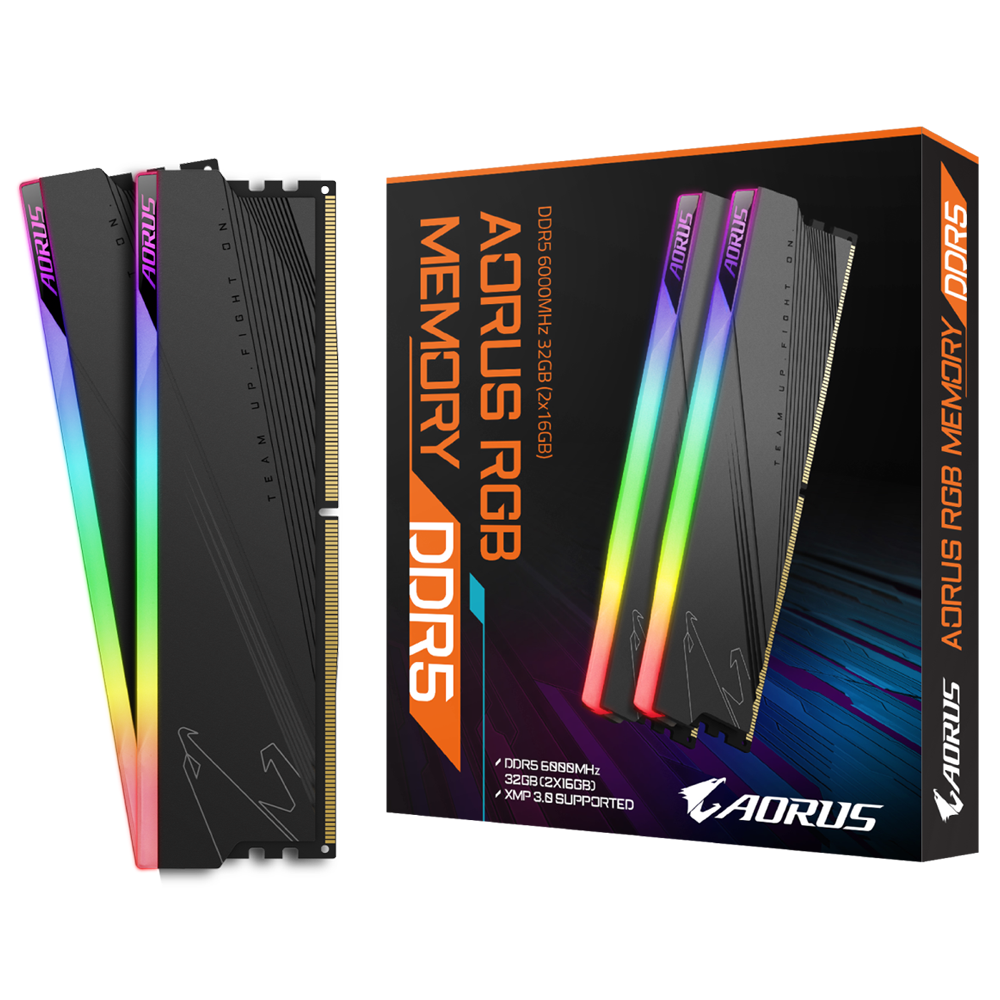 Gigabyte AORUS 32GB kit DDR5 6000 CL40 RGB