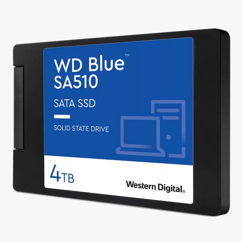 WD Blue SA510 SSD 4TB 2,5" SATA