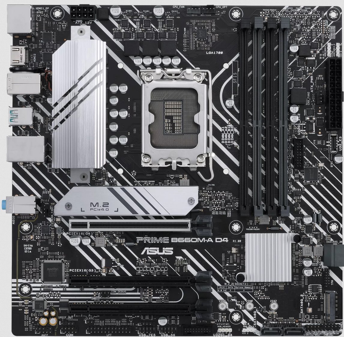 ASUS PRIME B660M-A D4-CSM, Intel B660, LGA1700, 4x DDR4, mATX