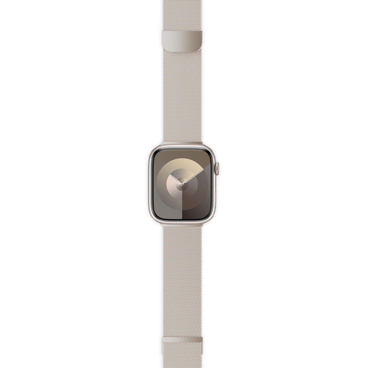 Epico Watch Strap Milanese+ 42/44/45/49 mm - hviezdne biela