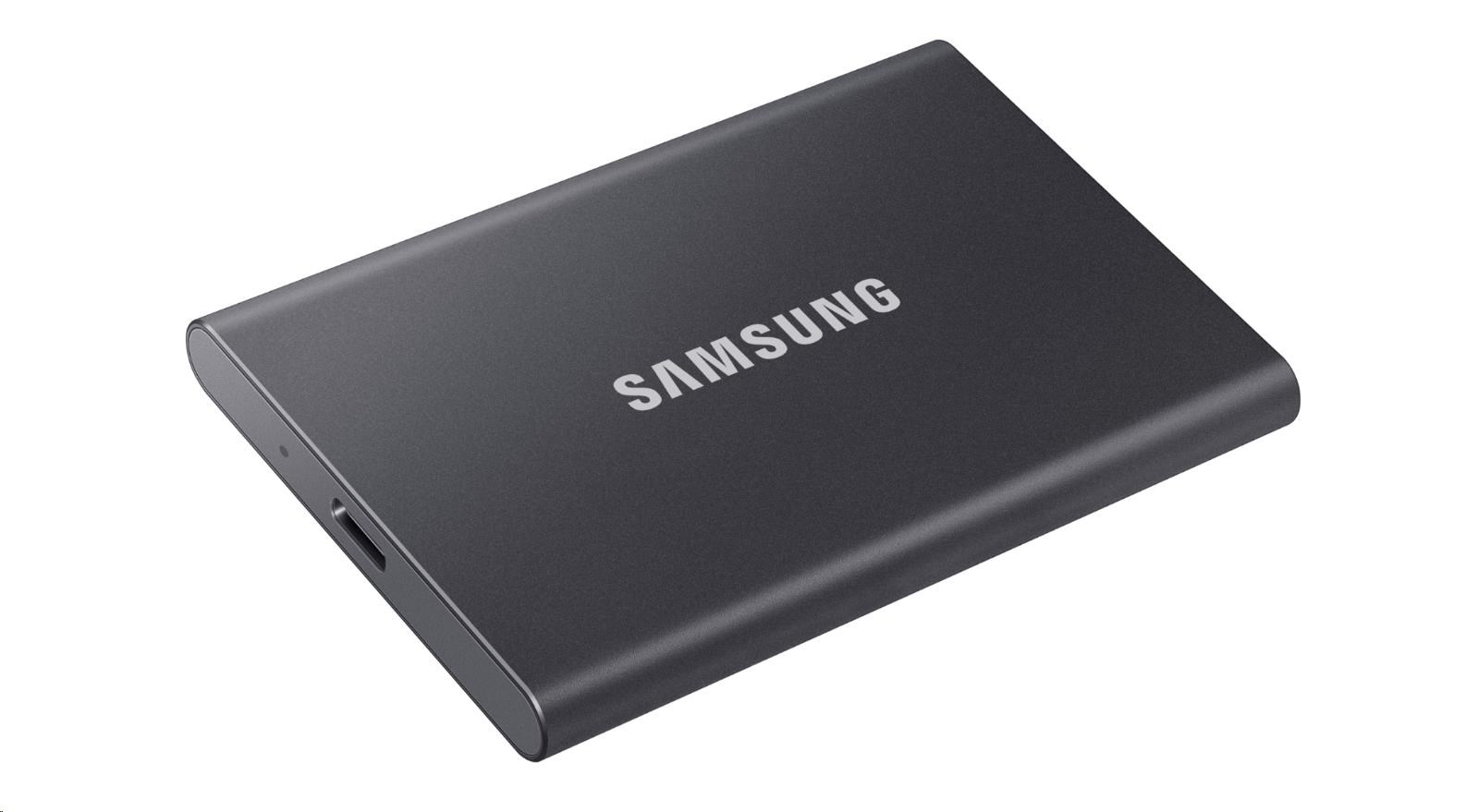 Samsung externý SSD T7 1 TB, USB 3.2 Gen2, titanová šedá