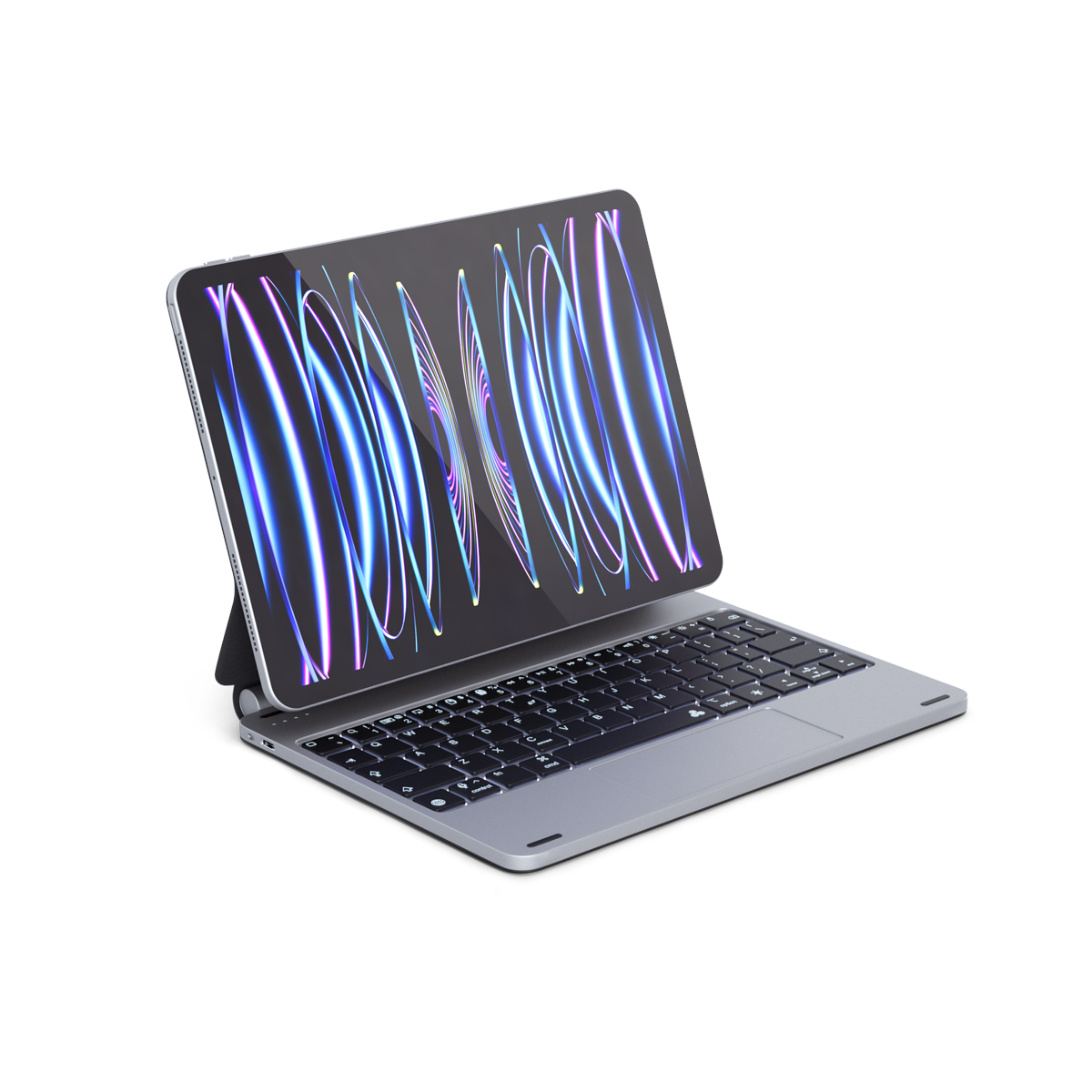 Epico Keyboard Case for Apple iPad Pro 11" (2018/2020/2021/2022)/iPad Air 10,9"/iPad Air 10,9" M1 - slovenčina/šedá