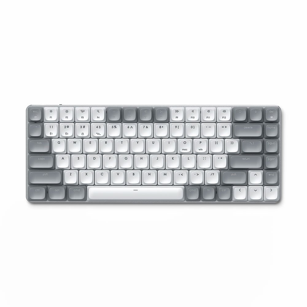 Satechi klávesnica SM1 Slim Mechanical Backlit Bluetooth Keyboard - Light Gray