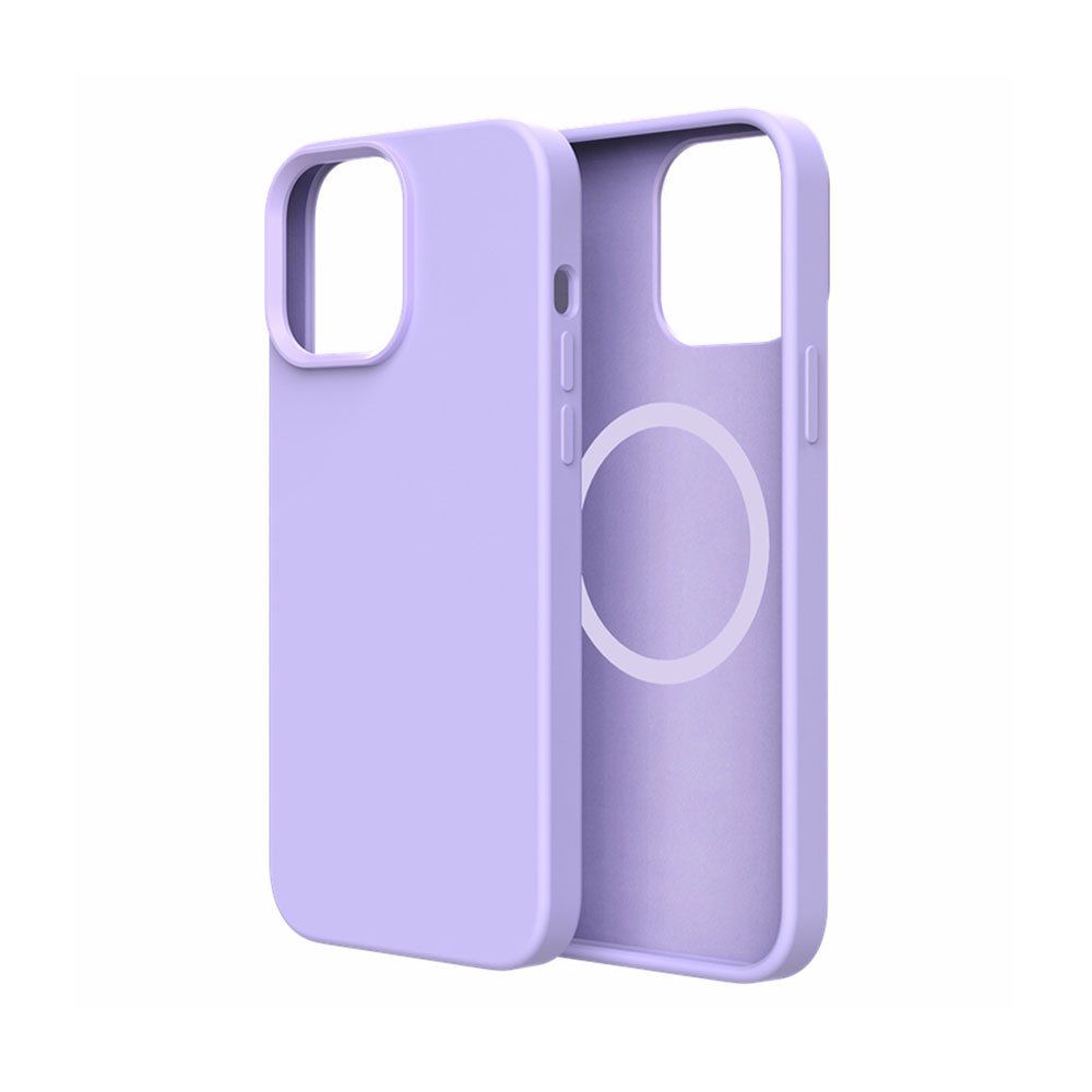 ER CASE kryt Carneval Silicone Snap Magsafe pre iPhone 12/12 Pro - Purple