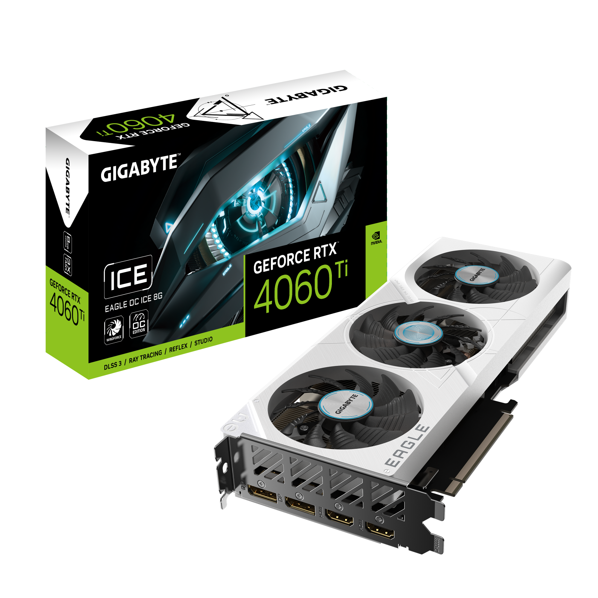 Gigabyte GeForce RTX 4060 Ti EAGLE OC ICE 8G