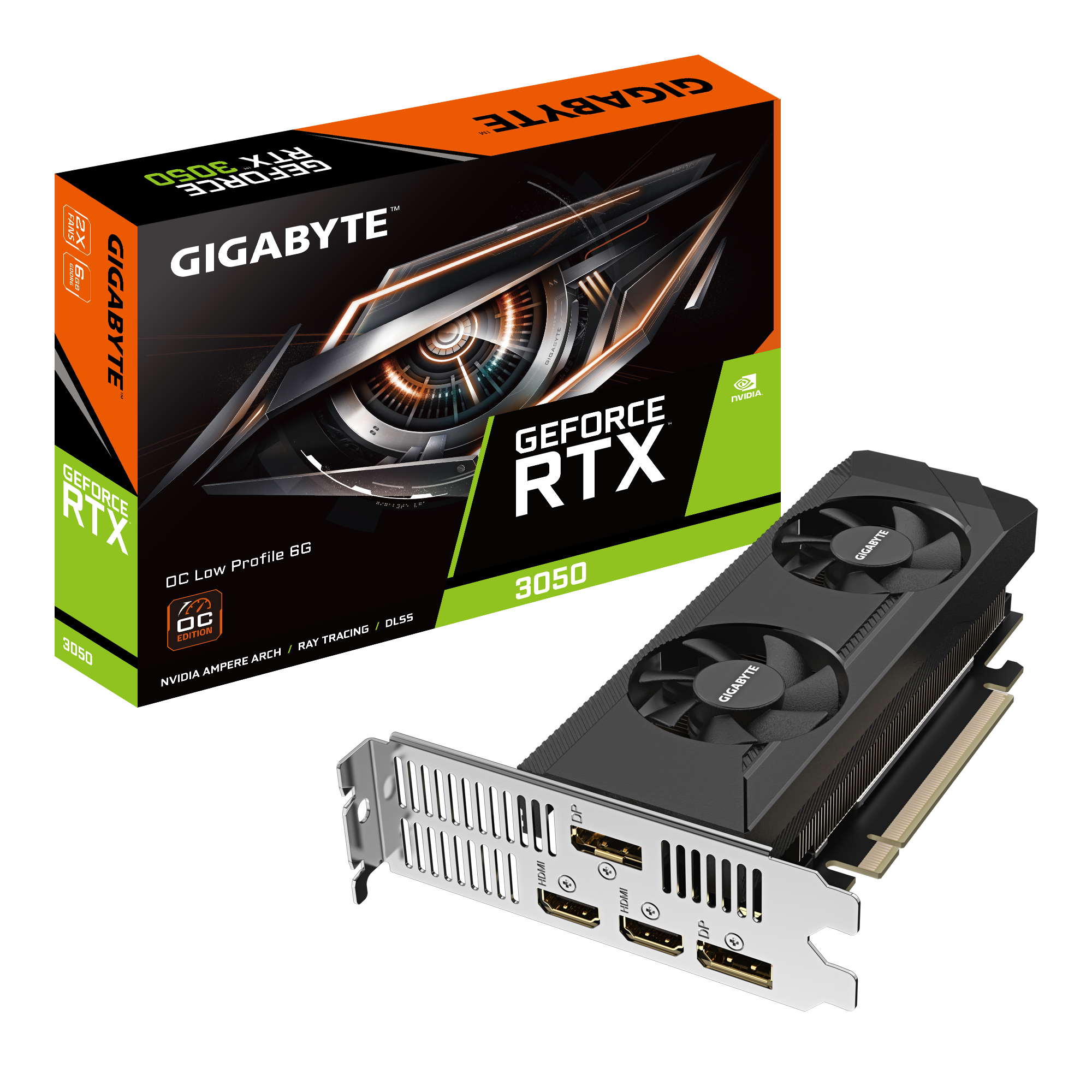 Gigabyte GeForce RTX 3050 OC Low Profile 6G