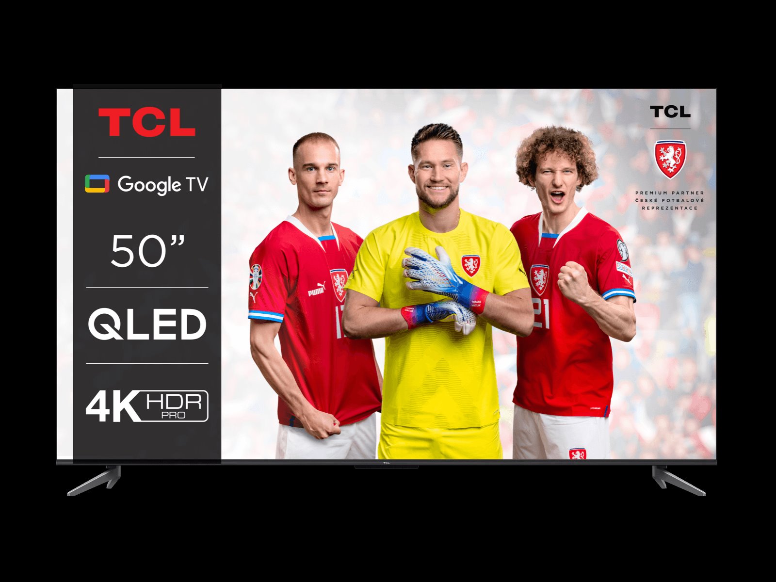 TCL 50C645 - 4K QLED, Google TV, 126cm, 50Hz, Direct LED, HDR10+, Dolby Atmos