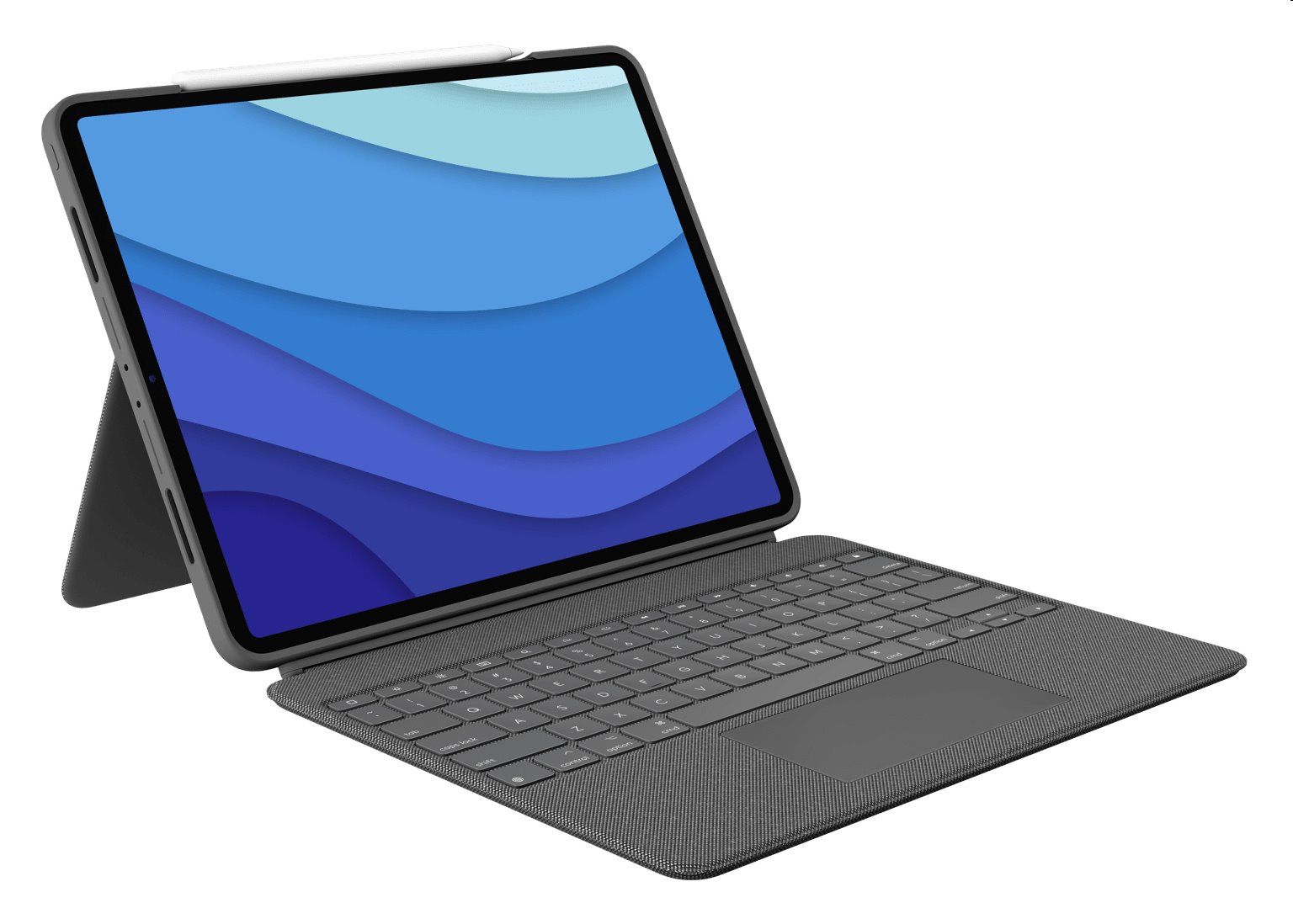 Tabletová klávesnice Logitech Combo Touch pro Apple iPad Pro 12,9" (5. gen.) šedé