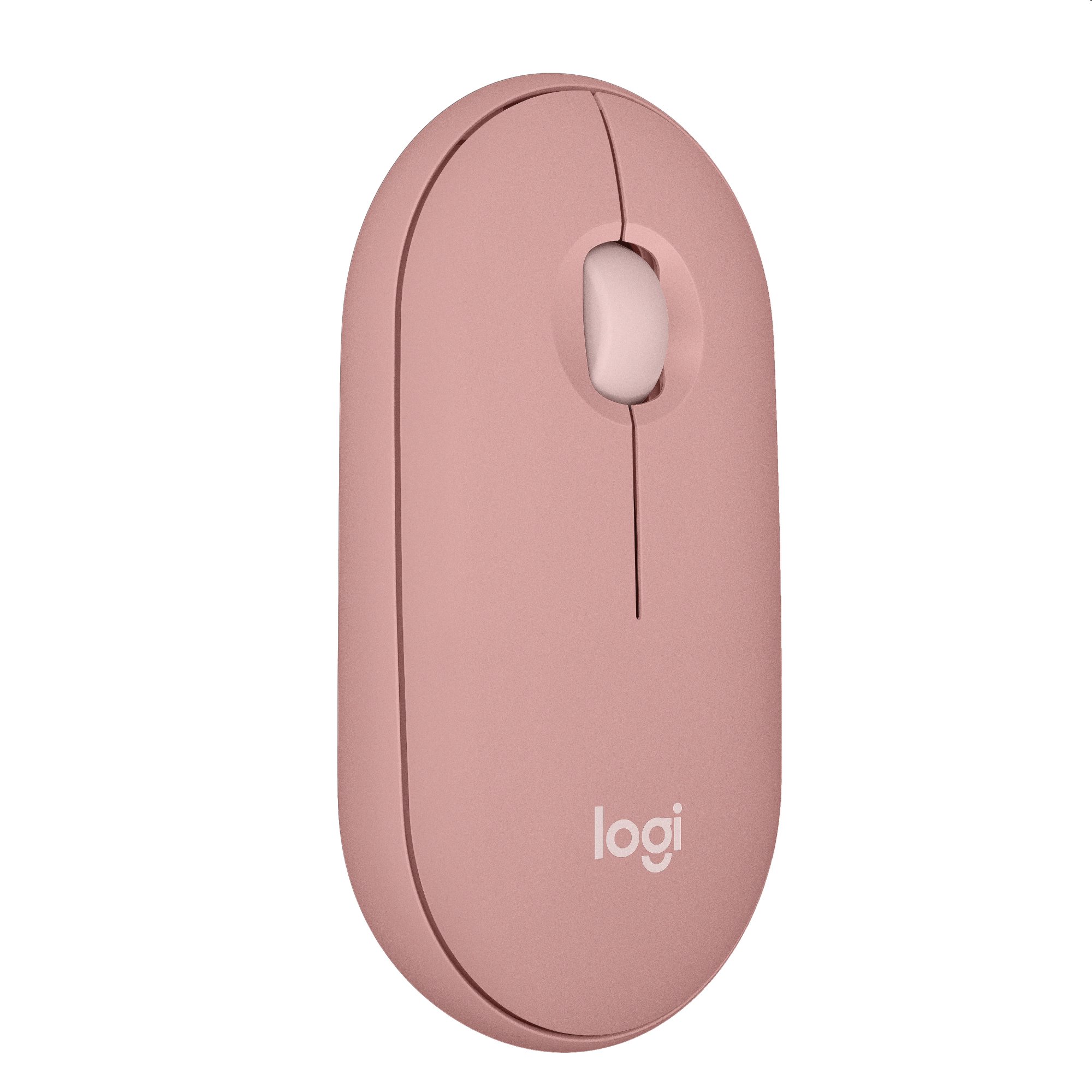 Logitech M350S Pebble Mouse 2 - kompaktná Bluetooth myš - ružová