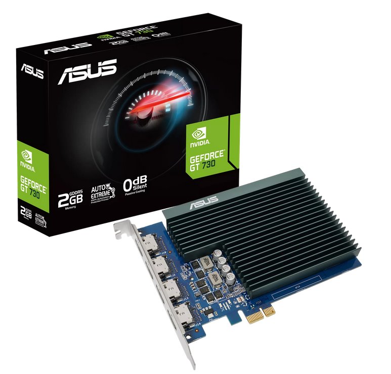 ASUS GeForce GT 730 2G GDDR5 one slot silent