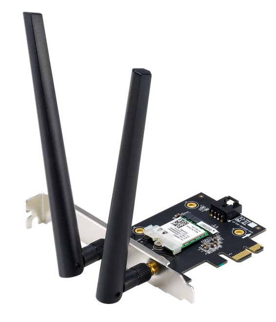ASUS PCE-AX1800  Wireless AX1800 PCIe Adapter, WiFi 6 (802.11ax), Bluetooth 5.2