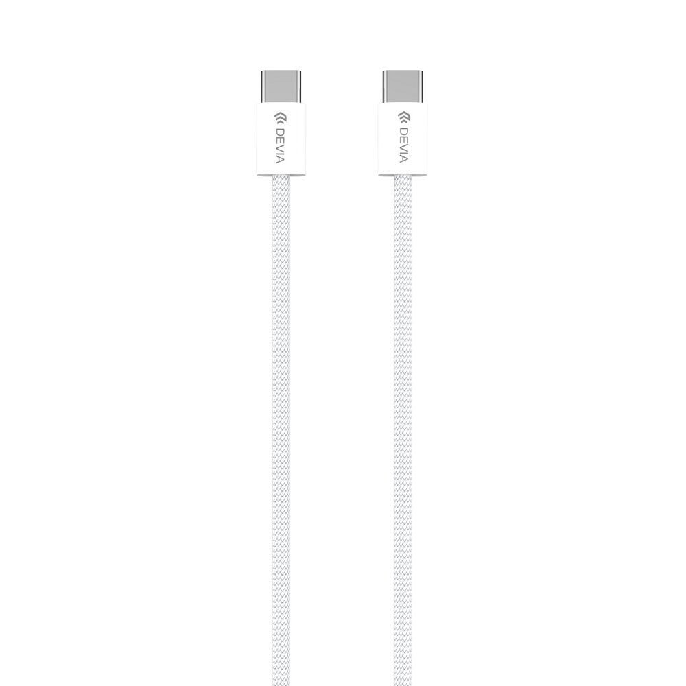 Devia kábel USB-C to USB-C PD 60W Wowen Fast Cable 1m - White