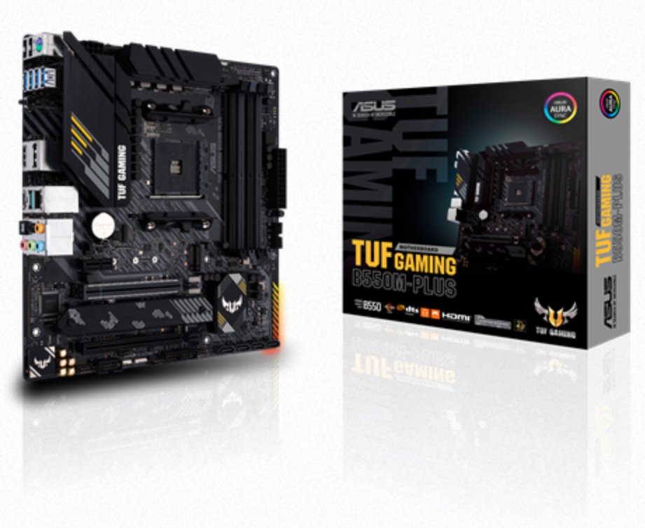 ASUS TUF GAMING B550M-PLUS, AM4, 4xDDR4, mATX