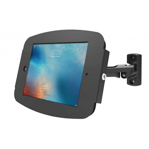 Compulocks Space Swing iPad Pro 12.9 Enclosure Stand, Black