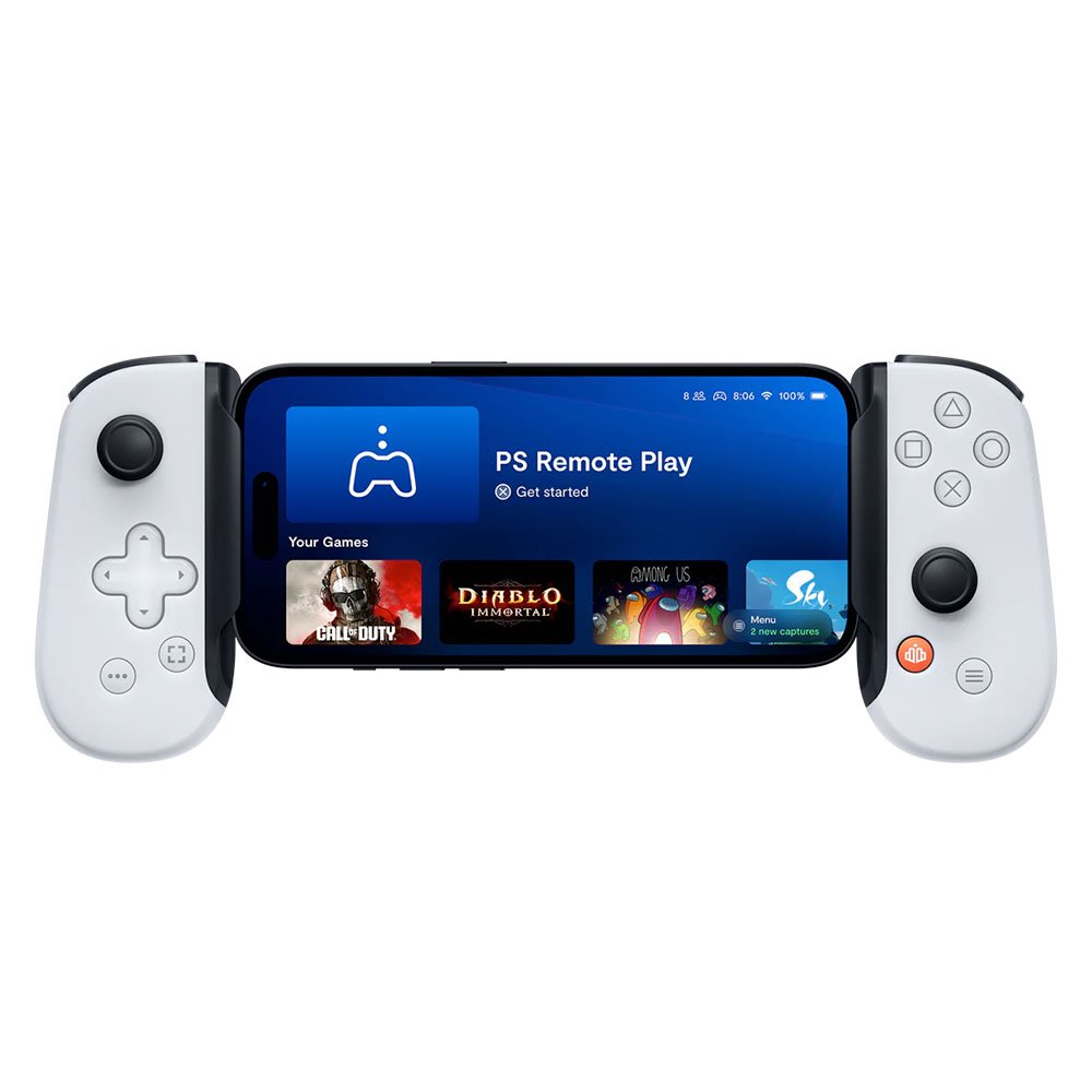 Backbone One Mobile Gaming Controller pre iPhone Lightning 2nd Gen PlayStation Edition - White