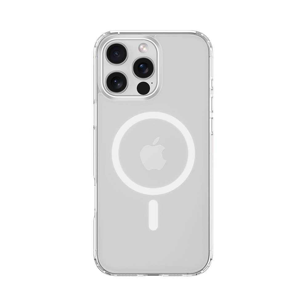 Devia kryt Pure Clear Magnetic Shockproof Case pre iPhone 16 - Clear