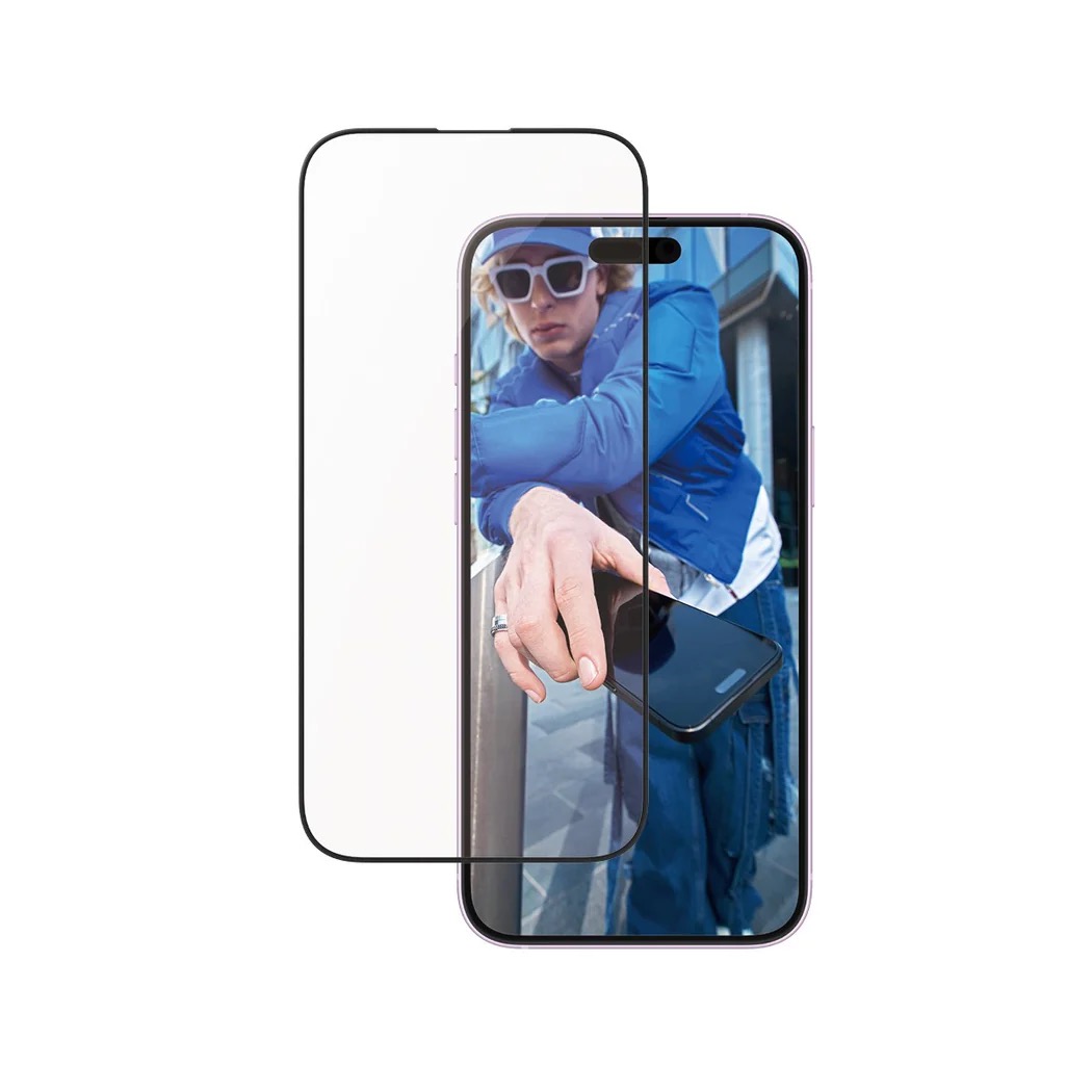 PanzerGlass ochranné sklo UWF pre iPhone 16 Plus/15 Plus - Aluminium Frame