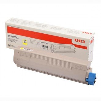Žltý toner OKI pre C823/C833/C843 (7 500 strán)