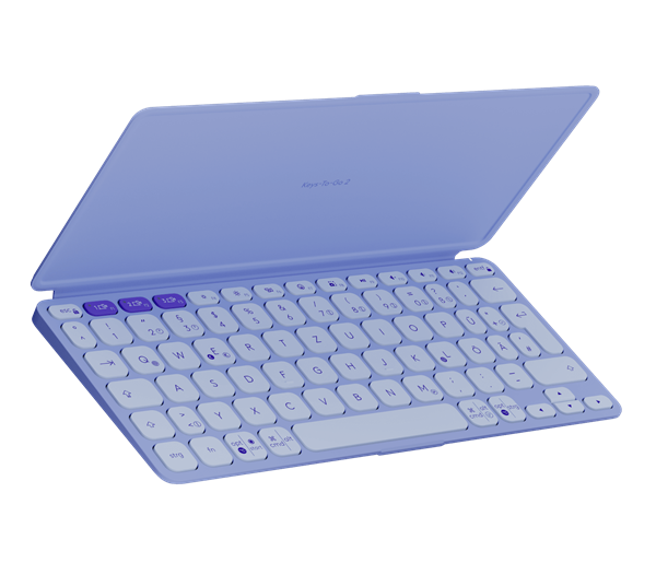 Logitech Keys-To-Go 2 - prenosná Bluetooth klávesnica, US - blemodrá