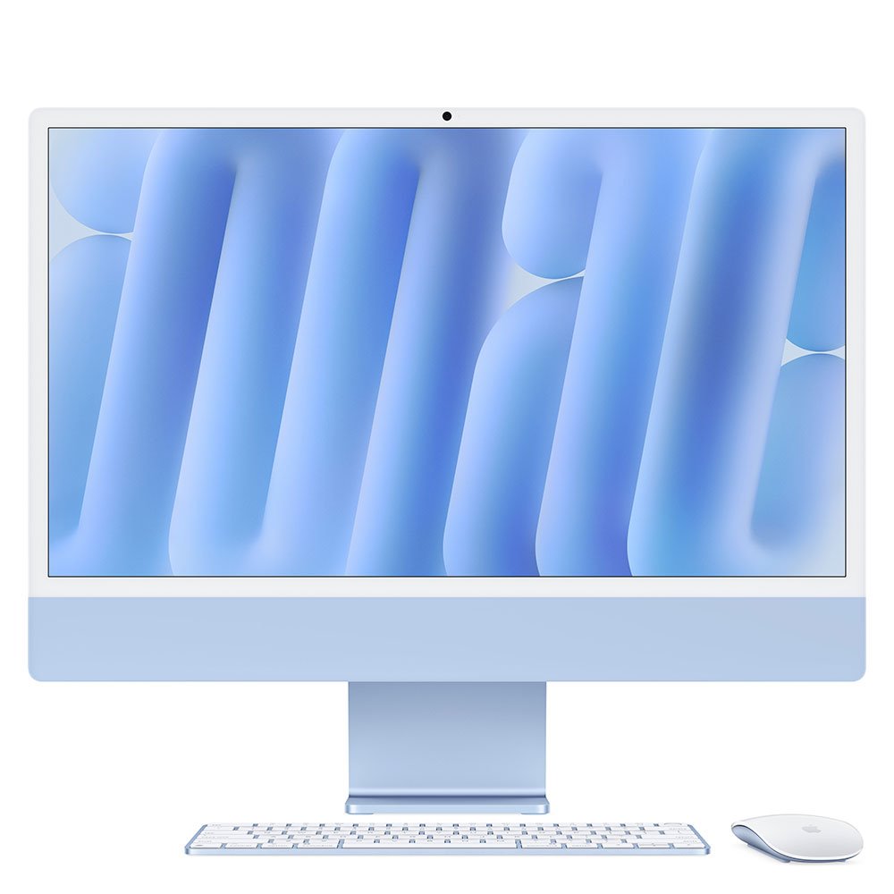 Apple iMac 24/ 23, 5"/ 4480 x 2520/ M4/ 16GB/ 256GB SSD/ M4/ Sequoia/ Blue/ 1R