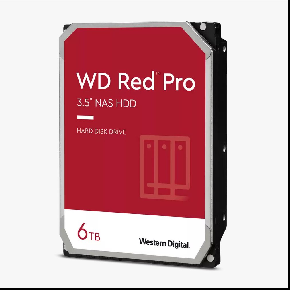 WD Red Pro NAS HDD 6TB SATA
