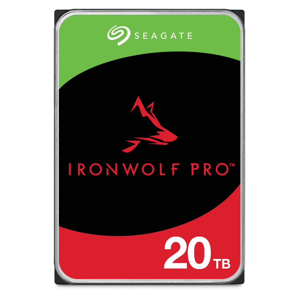 Seagate Ironwolf Pro NAS HDD 20TB SATA Recertified 1y Warranty