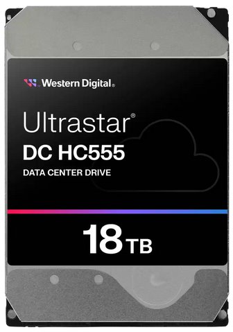 WD Ultrastar DC HC555 18TB SATA SE