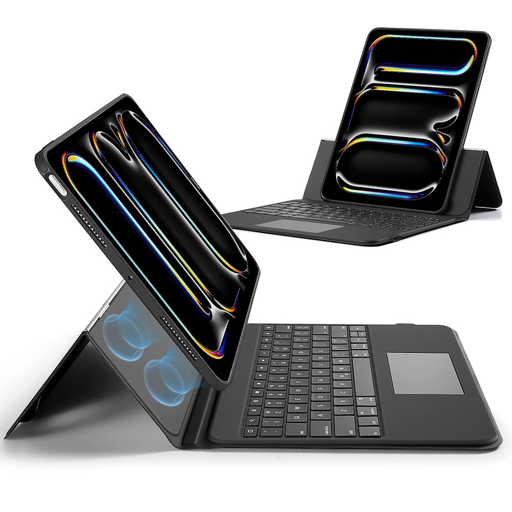ESR klávesnica Ascend Keyboard Case pre iPad Pro 11" M4 2024 Eng - Black