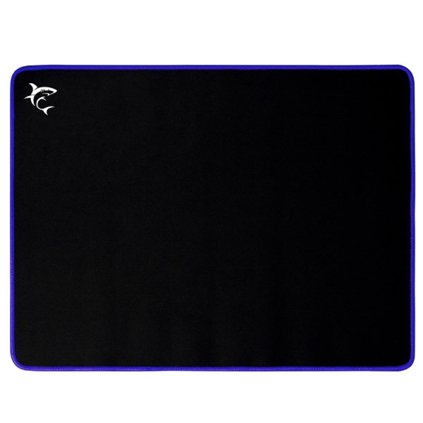 White Shark Mousepad BLUE-KNIGHT, 400 x 300 mm, black blue