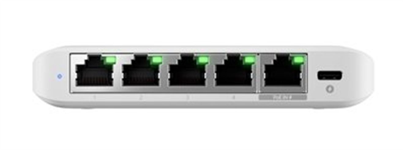 Ubiquiti UniFi switch USW Flex mini 2,5G 5x 2,5Gbps power over PoE indoor/outdoor