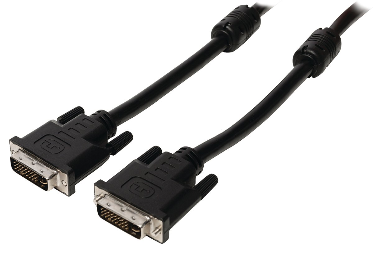 Valueline DVI-I kábel k monitoru 24+5M/24+5M, 3m, čierny